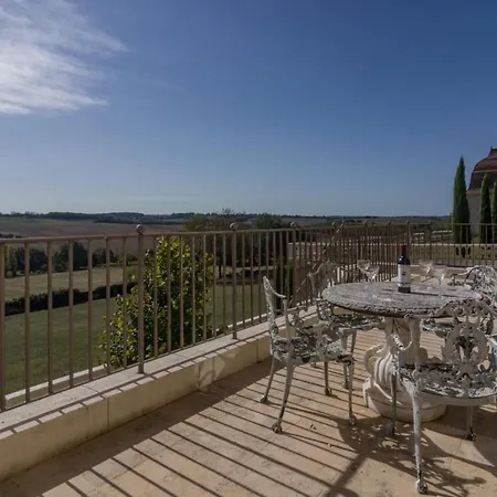 빌라 Larroque-sur-l'osse Sleeps 8 With Pool *