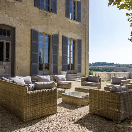 빌라 Larroque-sur-l'osse Sleeps 8 With Pool *